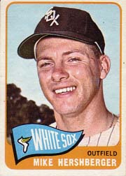 1965 Topps Baseball Cards      089      Mike Hershberger